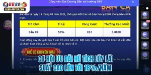 Cơ Hội Ưu Đãi Hũ Tích Lũy Lãi Suất Cao Lên Tới 18%/Năm