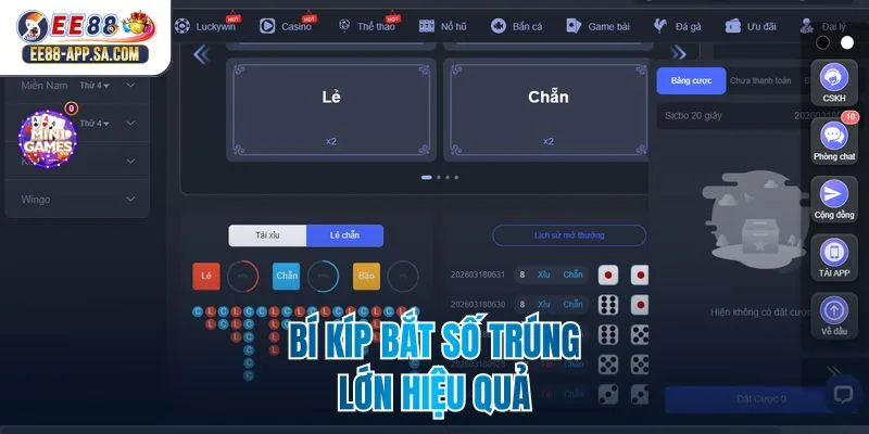 Bí kíp bắt số trúng lớn hiệu quả