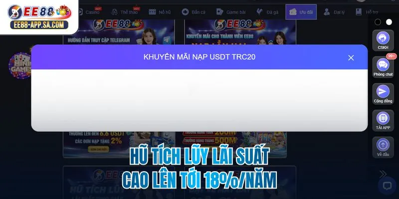 Hũ tích lũy lãi suất cao lên tới 18%/năm